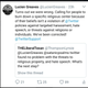 Illustration for article titled Satanic Temple Threatens to Sue Twitter for Religious Discrimination After They Were Threatened With Arson